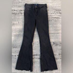 Hollister Black Flared Jeans